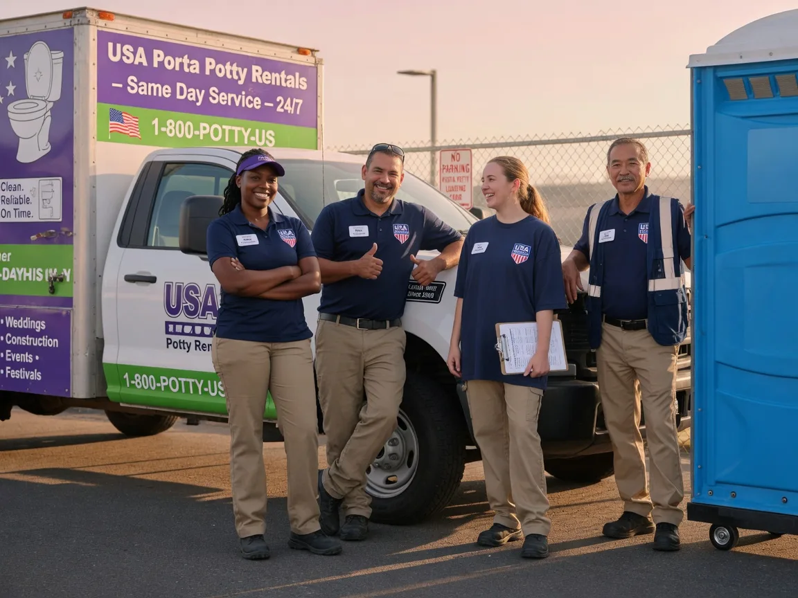Porta Potty Rental company in Virginville, PA